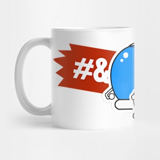 Middle Finger Funny Emoji Astronaut Mug